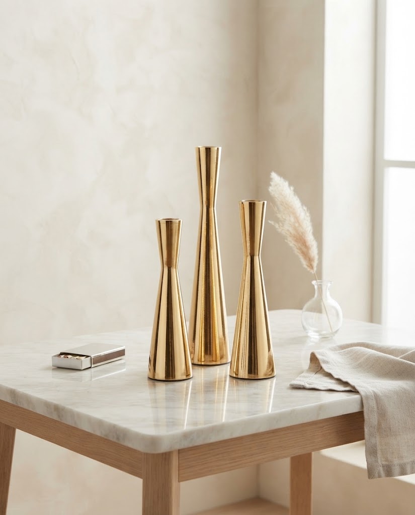 Three-Piece Candle Holder Set 634-2
