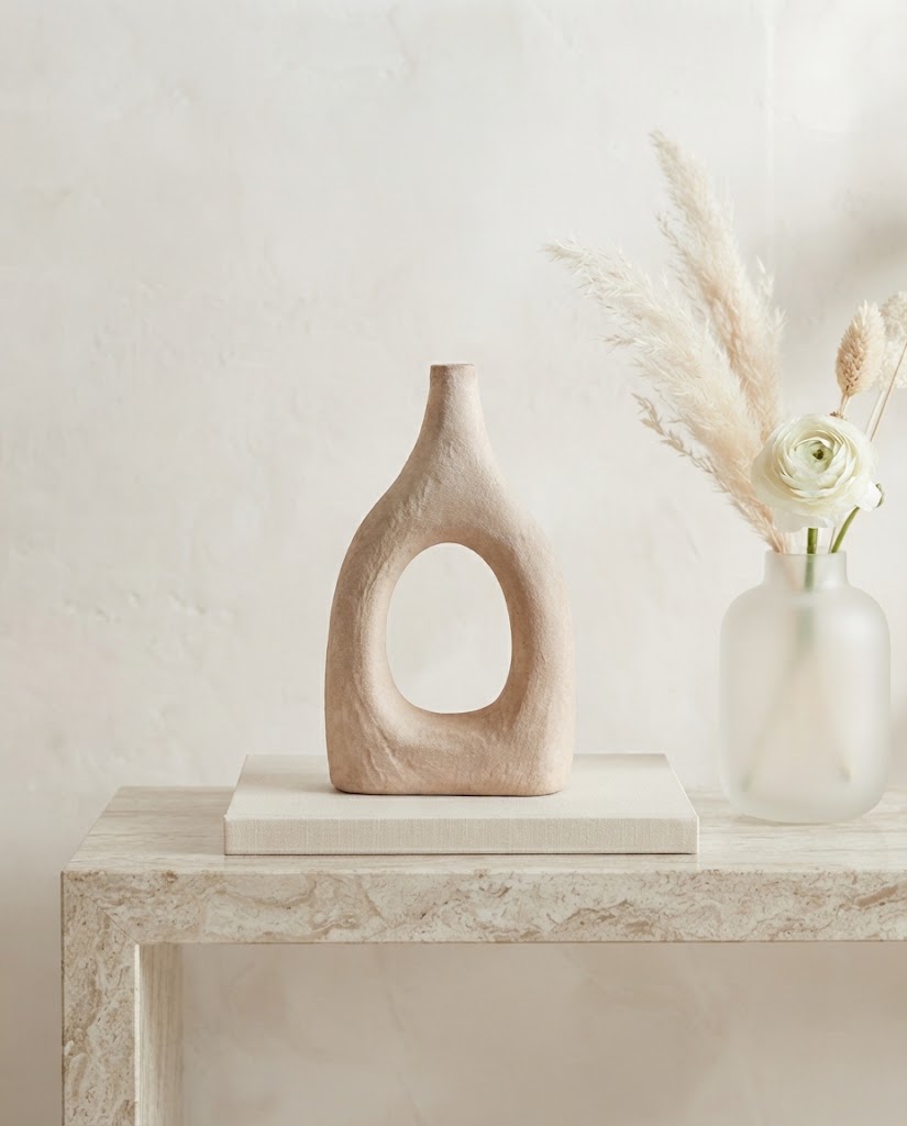 Hollow Stone Vase