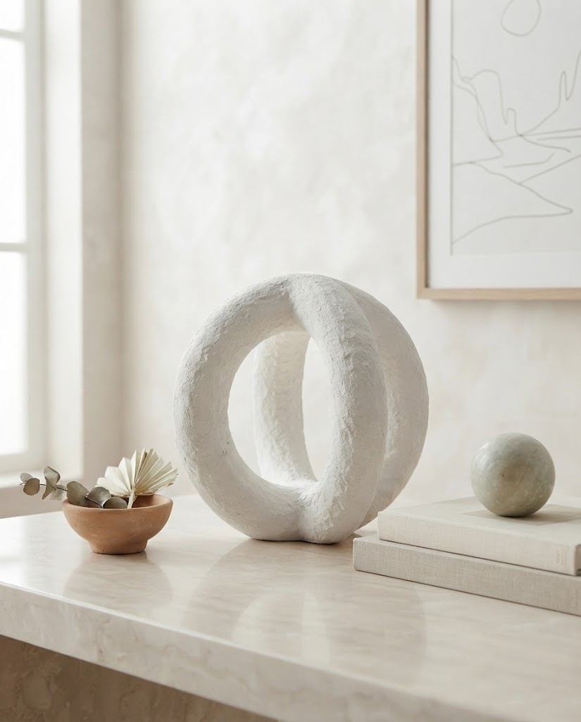 Round Stone Figurine